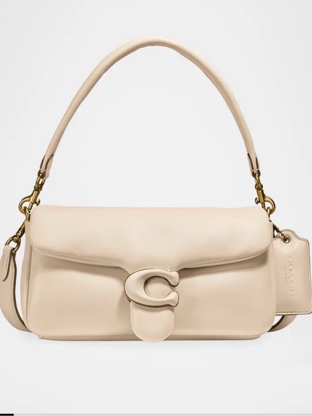 Coach Cream Tabby 26 Shoulder Bag